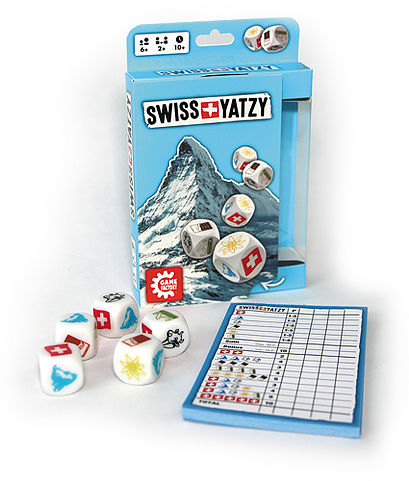 Swiss Yatzy - Würfelspiel mit Schweizer Würfelsymbolen